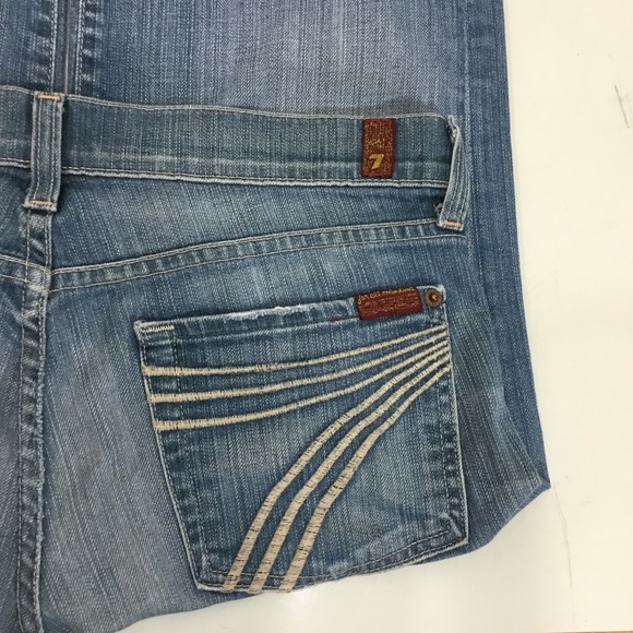 7 For All Mankind dojo Bermuda shorts size 28 - Picture 3 of 6